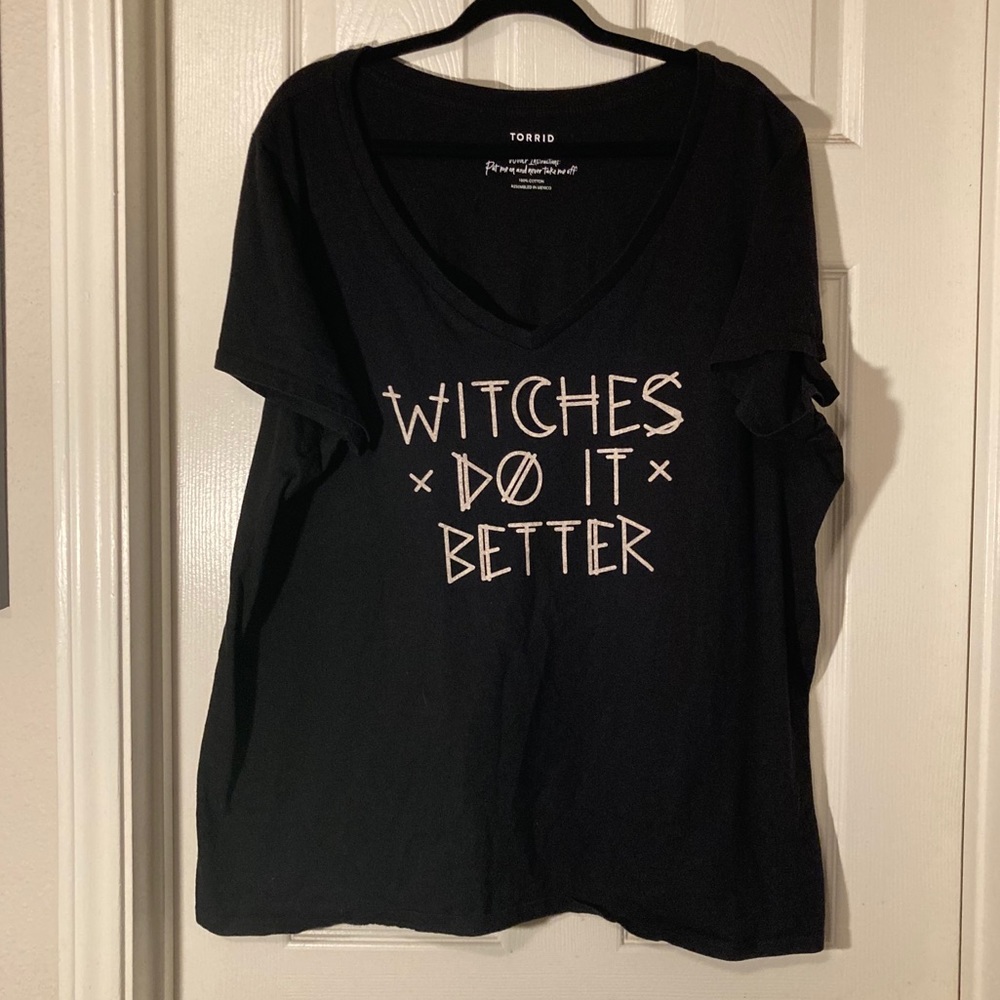 BOGO Torrid Witches Do It Better shirt size 4